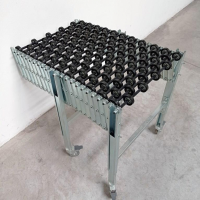 rulliera estensibile folle_idle extendable roller conveyor